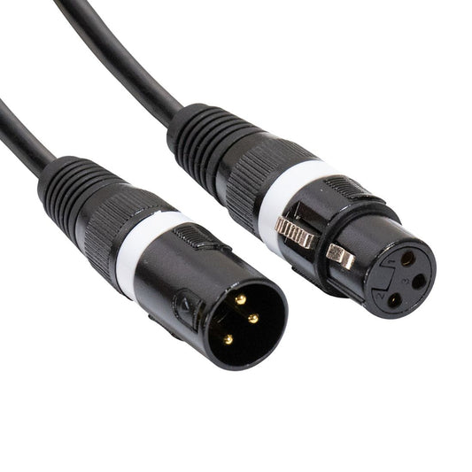AC-DMX3/3 3 p. XLRm/3 p. XLRf 3m DMX - Pure Minds for Lighting Equipment & Requisites Trading Co.LLC