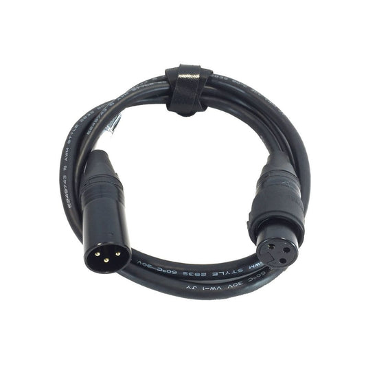 DMX 3pin IP65 1,0m STR - Pure Minds for Lighting Equipment & Requisites Trading Co.LLC