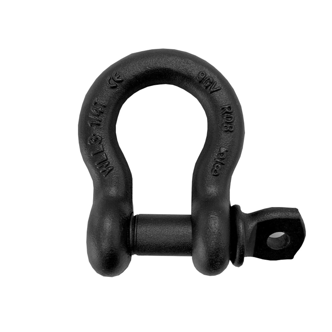 DT Shackle 3250kg Screw Pin Black - Pure Minds for Lighting Equipment & Requisites Trading Co.LLC