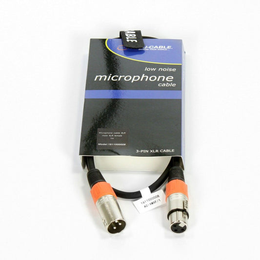 AC-XMXF/1 microphone cable XLR/XLR 1m - Pure Minds for Lighting Equipment & Requisites Trading Co.LLC