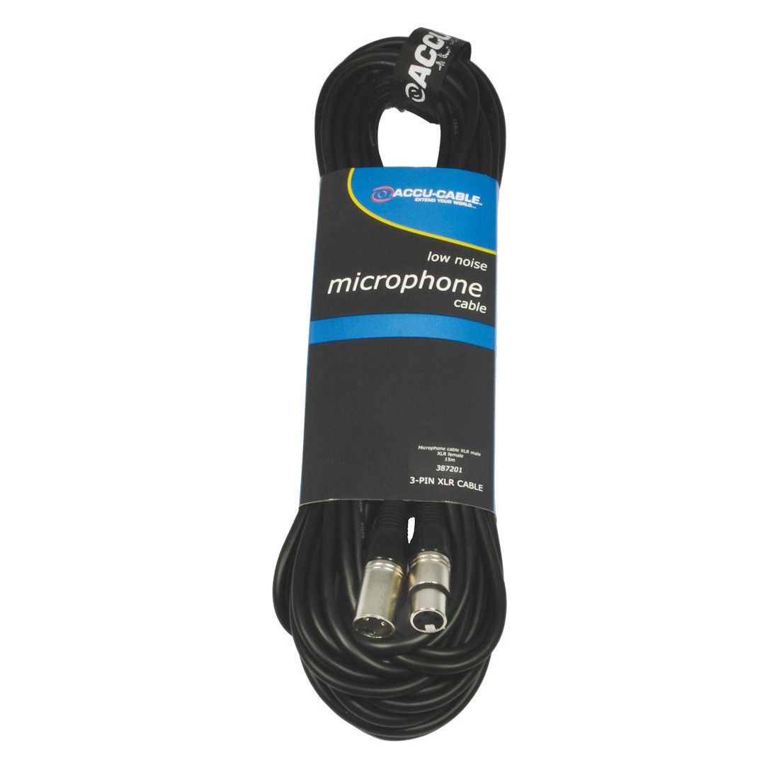 AC-XMXF/15 microphone cable XLR/XLR 15m - Pure Minds for Lighting Equipment & Requisites Trading Co.LLC