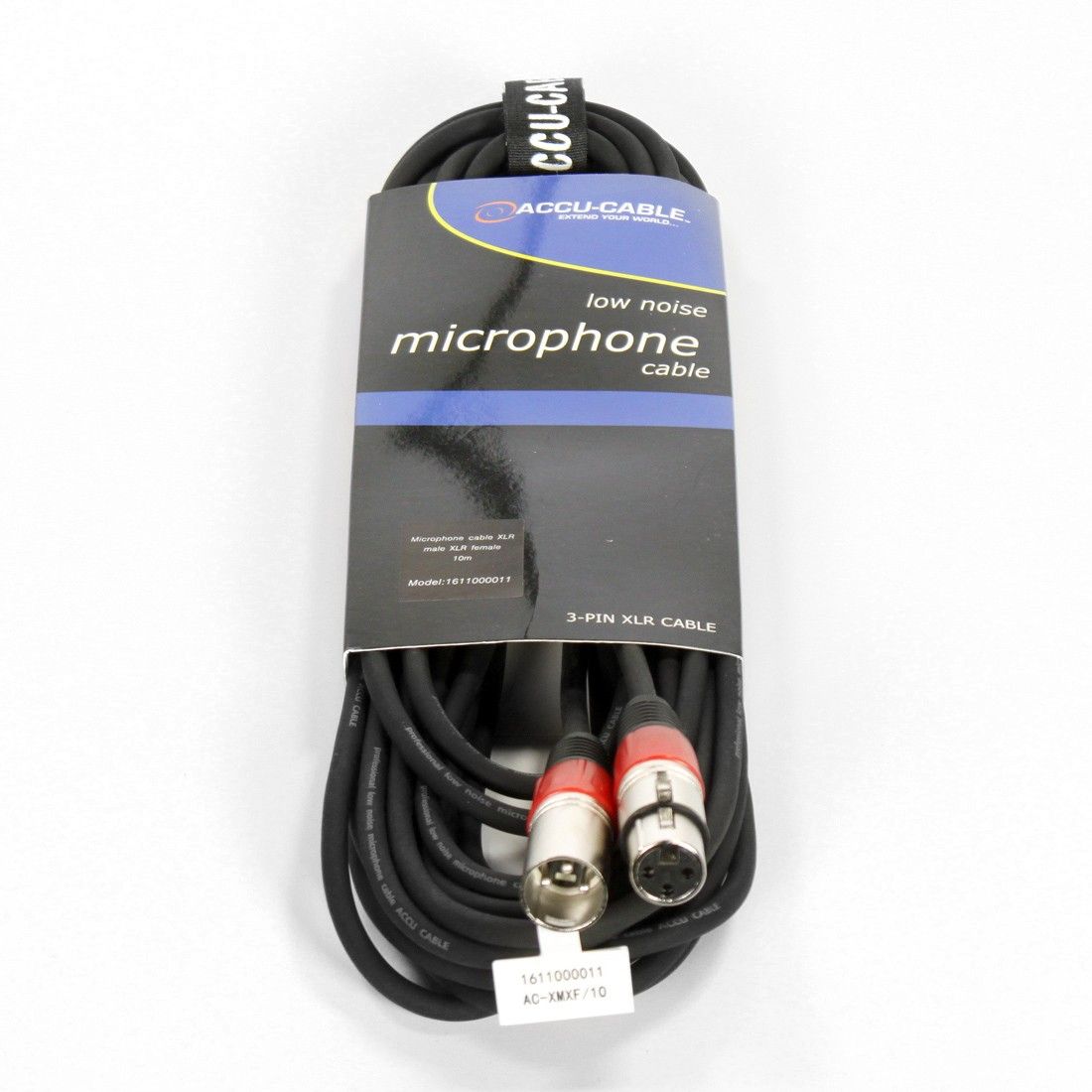 AC-XMXF/10 microphone cable XLR/XLR 10m Brand - Pure Minds for Lighting Equipment & Requisites Trading Co.LLC