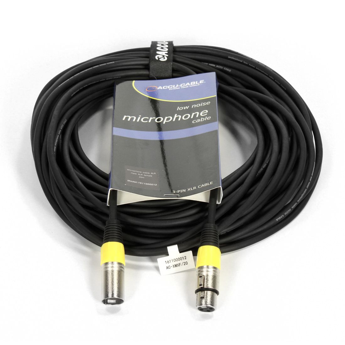 AC-XMXF/20 microphone cable XLR/XLR 20 m - Pure Minds for Lighting Equipment & Requisites Trading Co.LLC