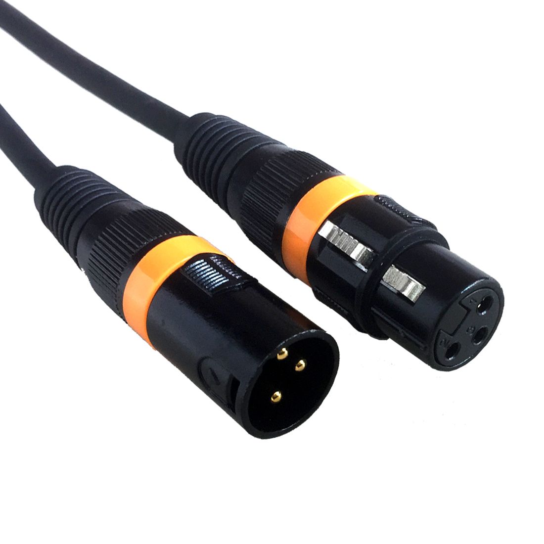 AC-DMX3/1,5 3 p. XLRm/3 p. XLRf 1,5m DMX - Pure Minds for Lighting Equipment & Requisites Trading Co.LLC