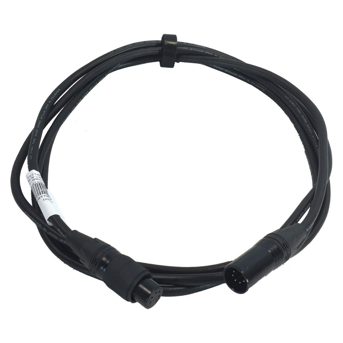 DMX 5pin IP65 3,0m STR