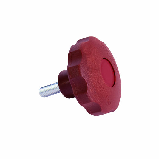 DURASTAGE Red Knob For Handrail Clamp - Pure Minds for Lighting Equipment & Requisites Trading Co.LLC