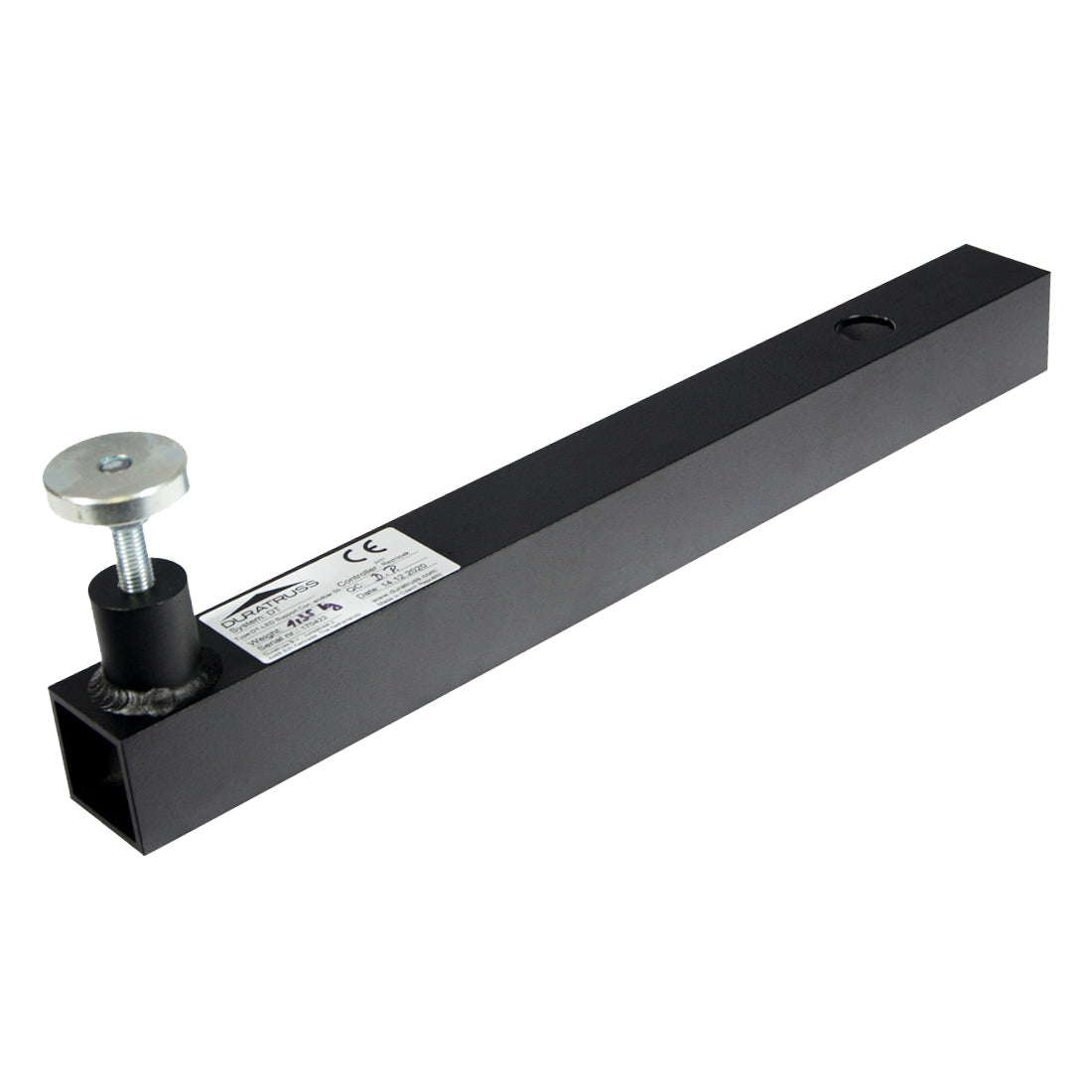 DT LED Support Connection EndBar50 Black