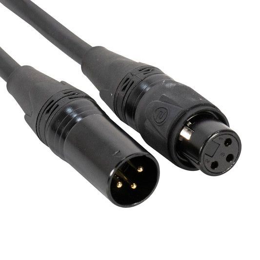 DMX 3pin IP65 3,0m STR - Pure Minds for Lighting Equipment & Requisites Trading Co.LLC
