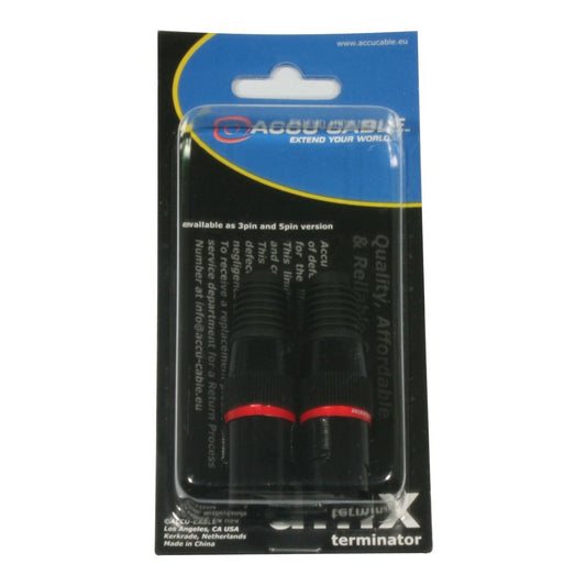 AC-DMXTERM-3/SET DMX terminator 3pin,SET - Pure Minds for Lighting Equipment & Requisites Trading Co.LLC