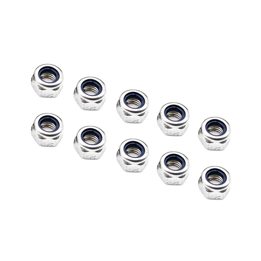DT Nut M10 selflocking 10pcs - Pure Minds for Lighting Equipment & Requisites Trading Co.LLC